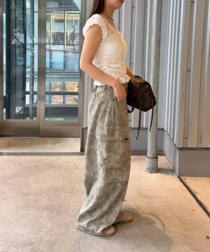 w closet 褶皺Lace法式Tee - Image 8
