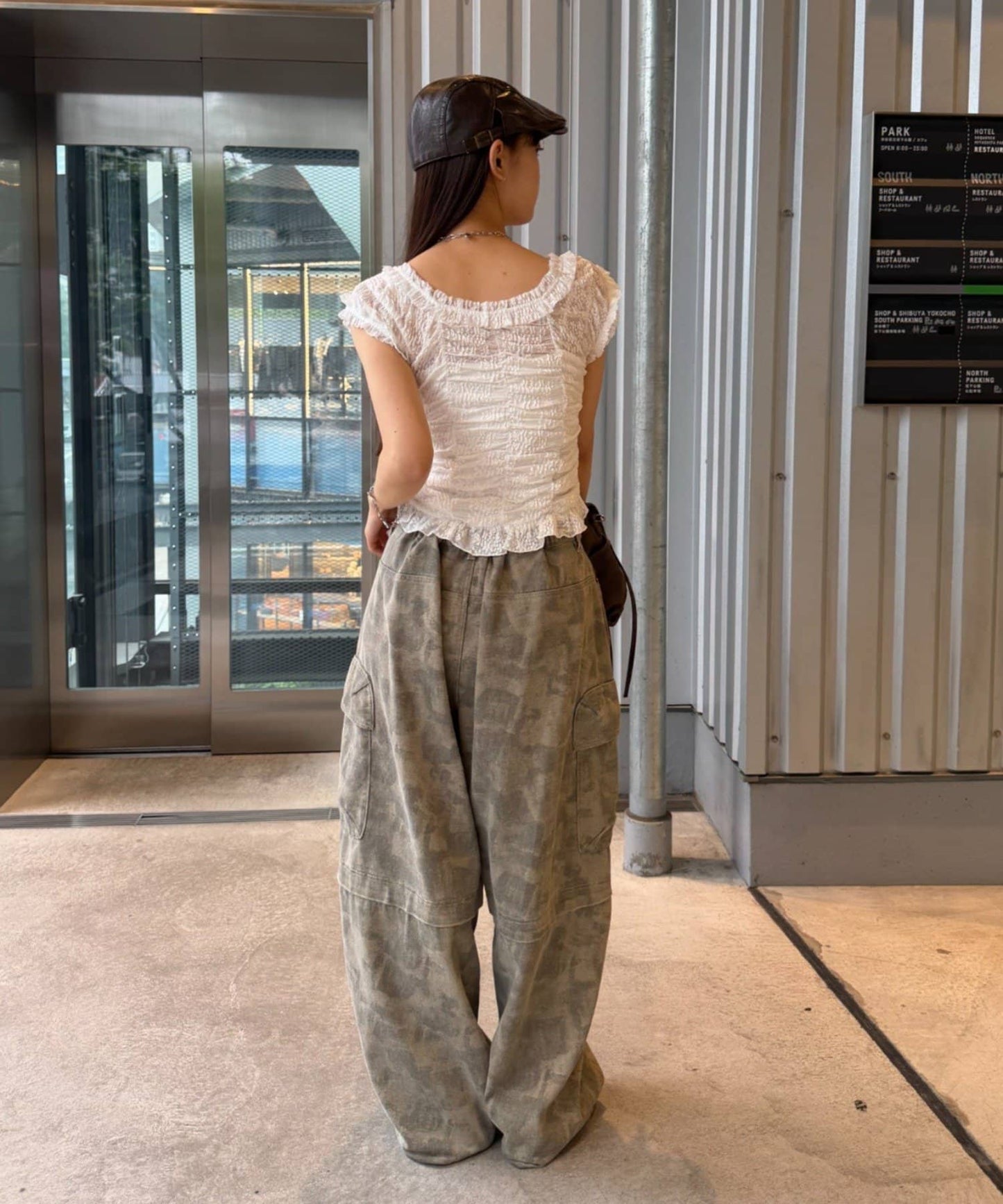 w closet 褶皺Lace法式Tee - Image 9