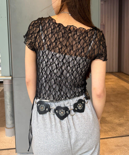 w closet Lace Tee - Image 6
