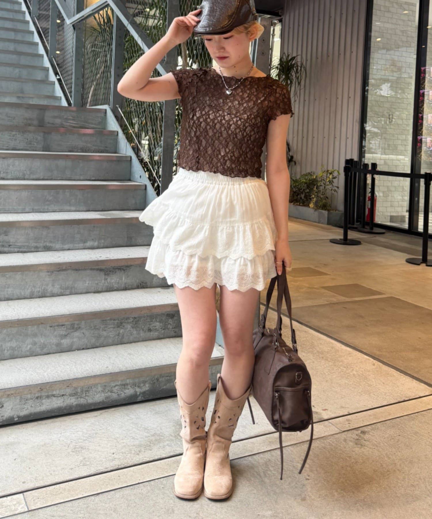 w closet Lace Tee - Image 20