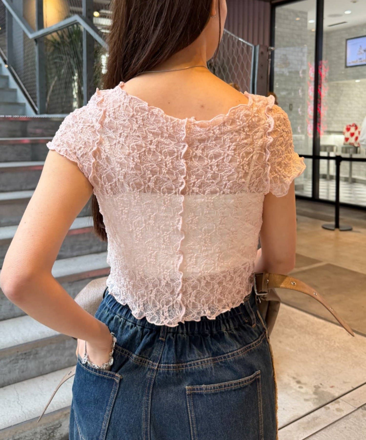 w closet Lace Tee - Image 24
