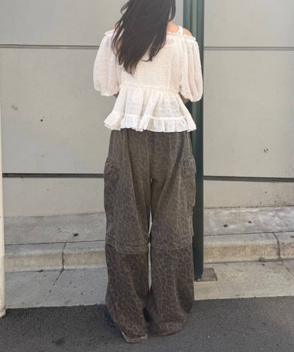 w closet Off-shoulder frill blouse - Image 14