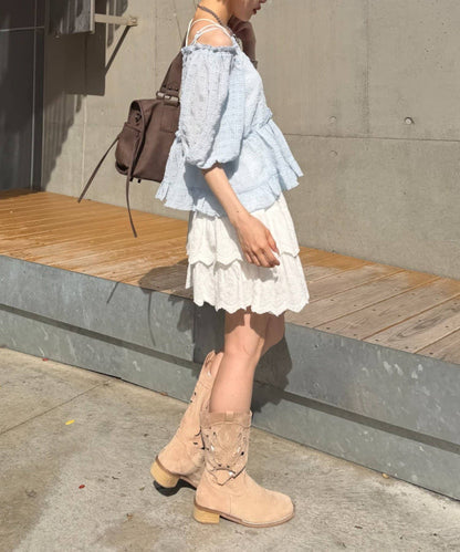 w closet Off-shoulder frill blouse - Image 29
