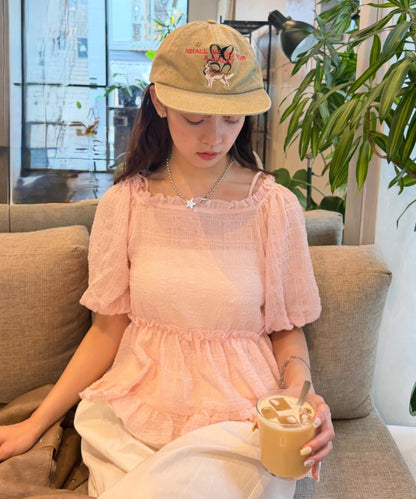 w closet Off-shoulder frill blouse - Image 1