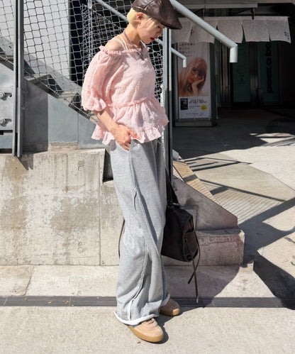 w closet Off-shoulder frill blouse - Image 39