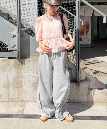 w closet Off-shoulder frill blouse - Image 36