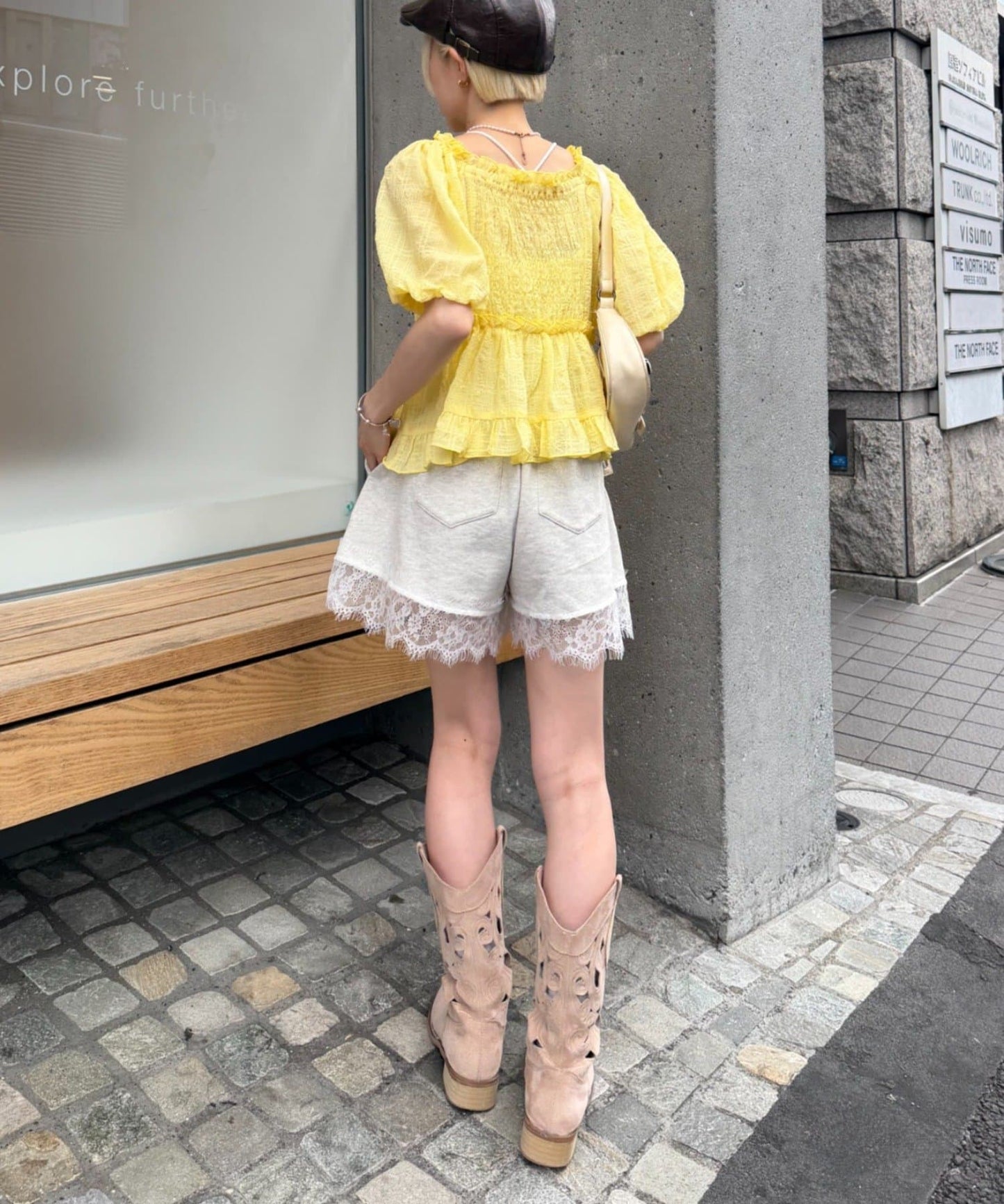 w closet Off-shoulder frill blouse - Image 43