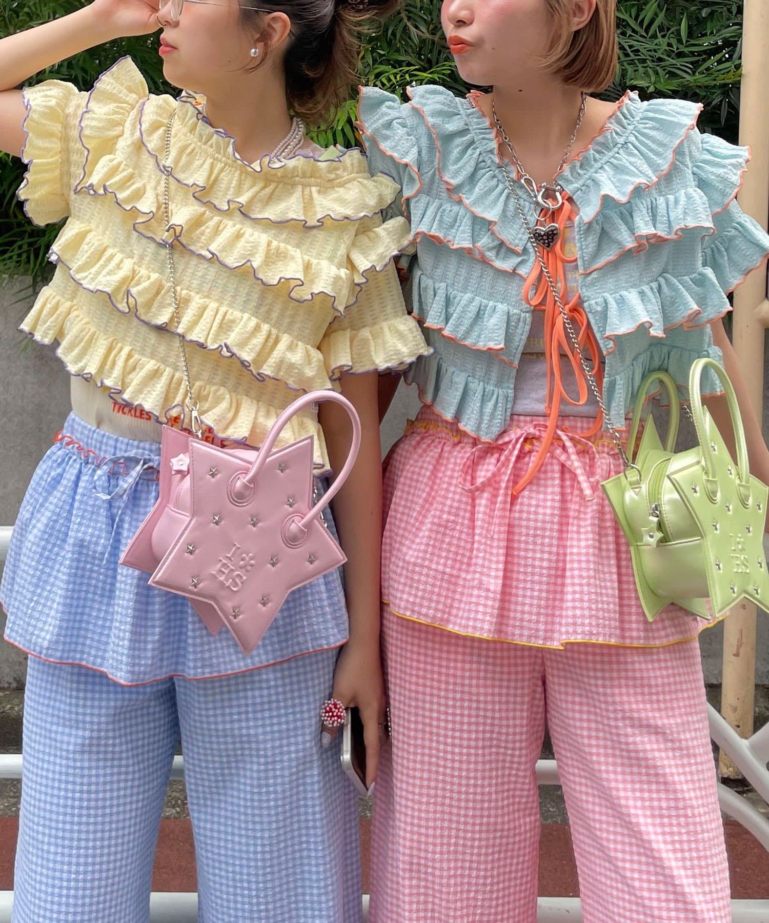 HELLO.SANFRANCISCO 2-Way Frill Mellow Top - Image 23
