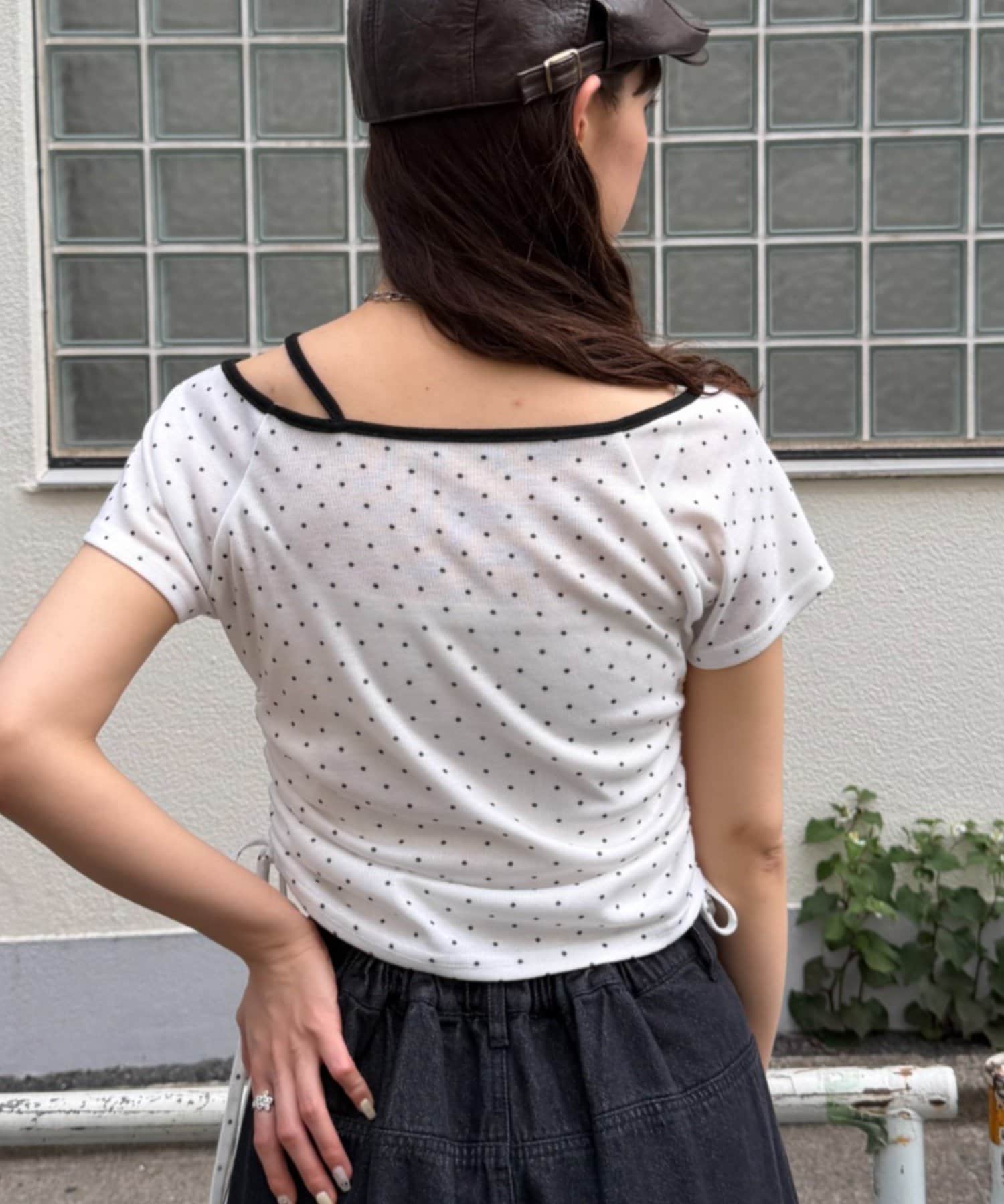 w closet 單肩Tee - Image 8