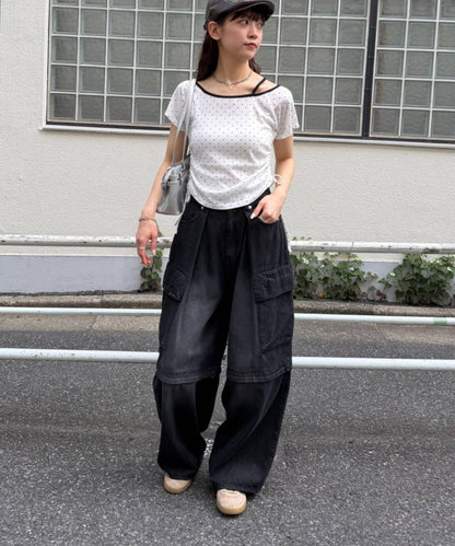 w closet 單肩Tee - Image 9