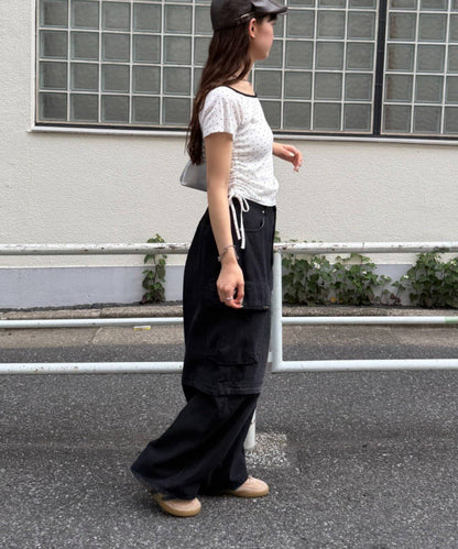 w closet 單肩Tee - Image 11