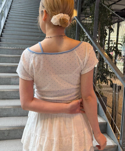 w closet 單肩Tee - Image 15
