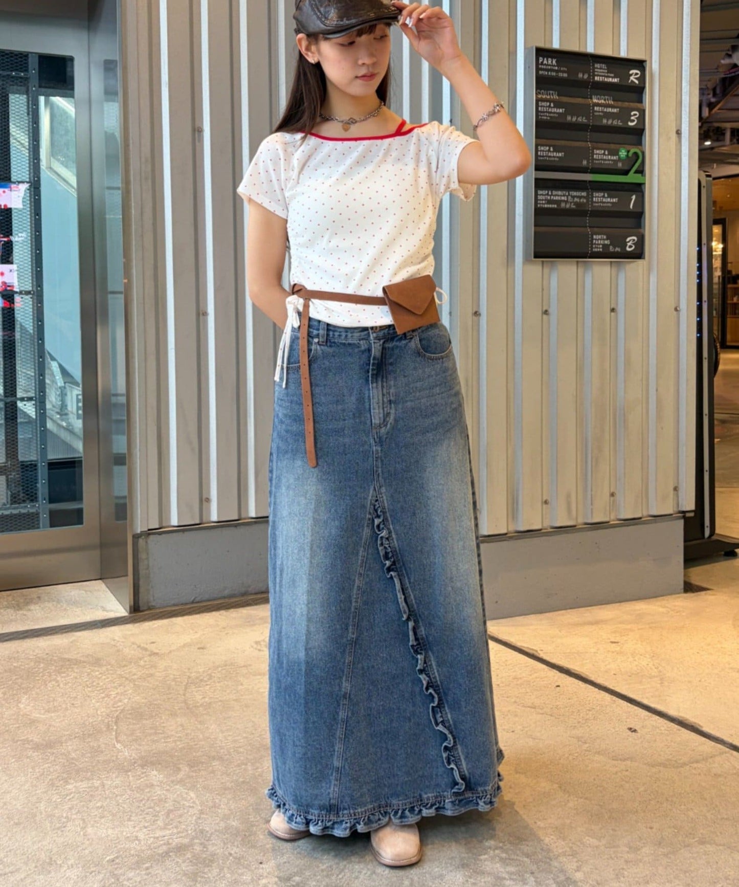 w closet 單肩Tee - Image 22