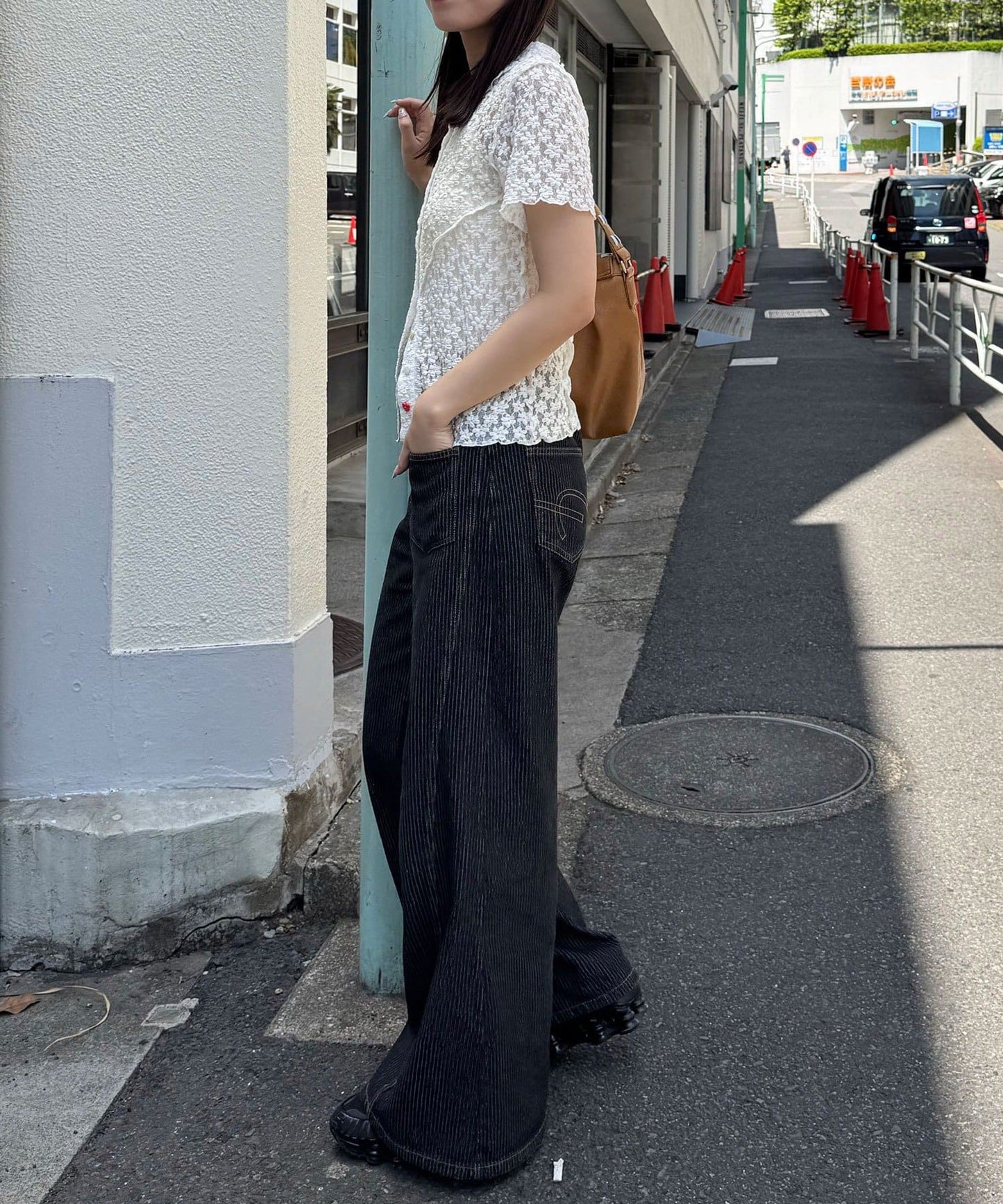 CIAOPANIC 心心紐Lace Polo - Image 11