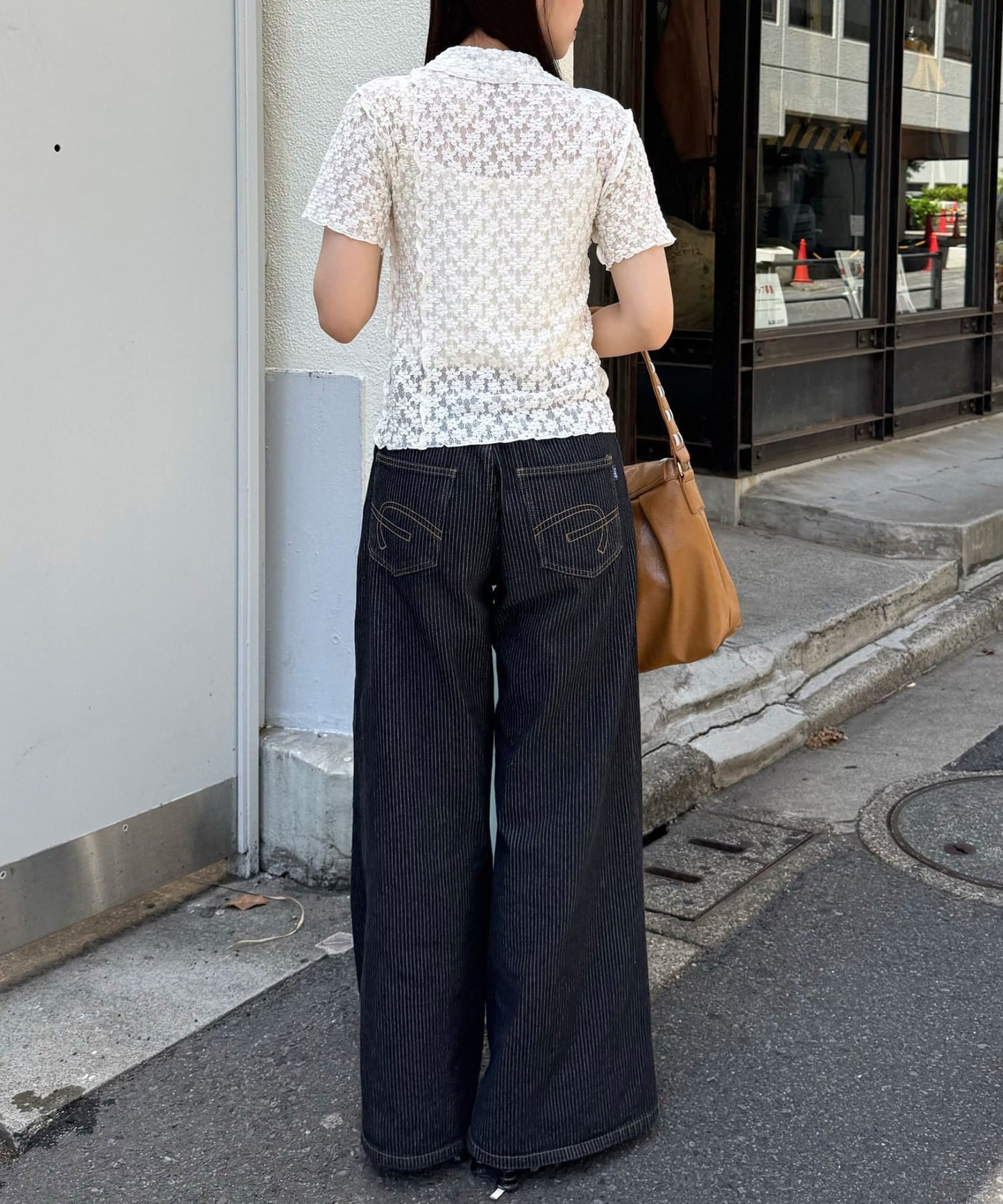 CIAOPANIC 心心紐Lace Polo - Image 12
