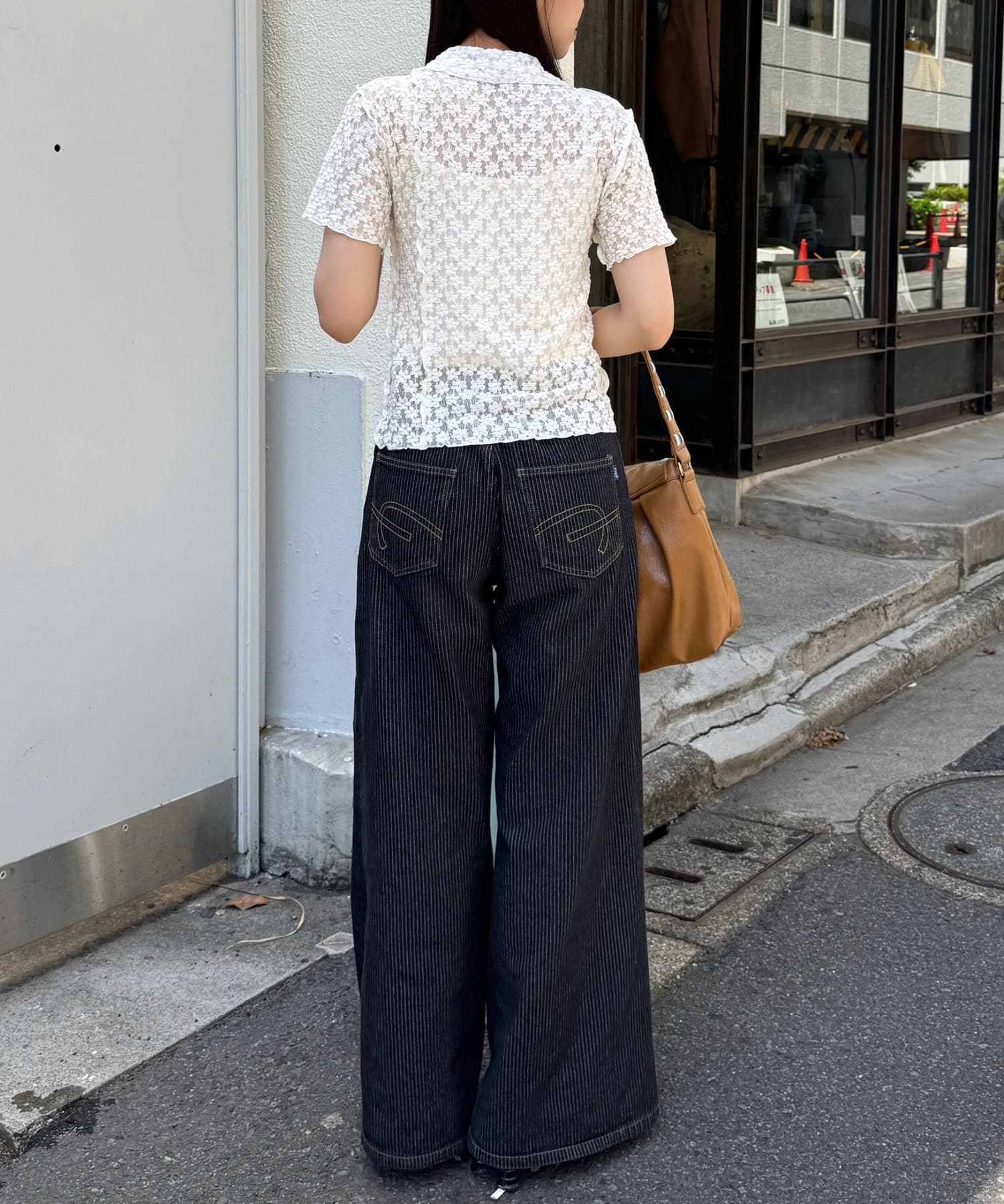 CIAOPANIC 心心紐Lace Polo - Image 12