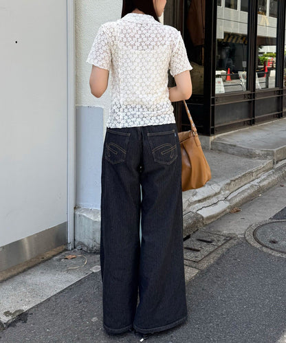 CIAOPANIC 心心紐Lace Polo - Image 12
