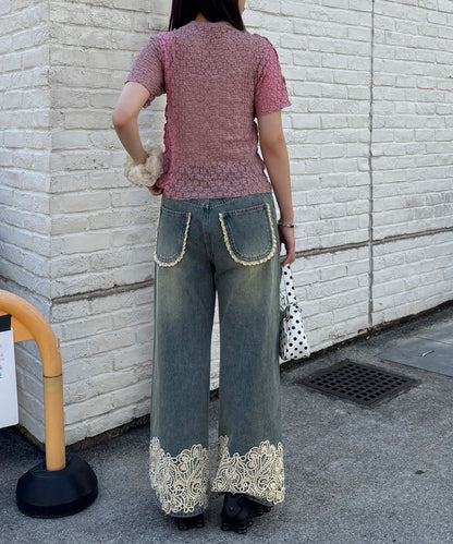 CIAOPANIC 心心紐Lace Polo - Image 21
