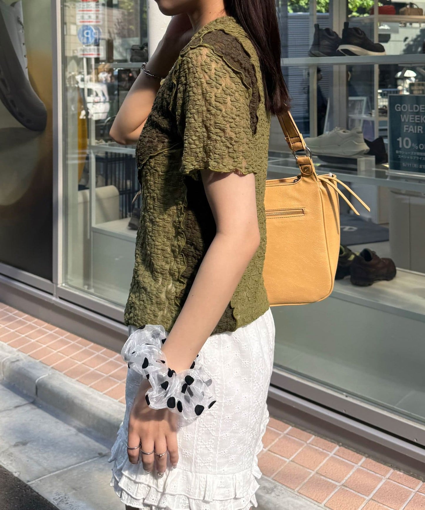 CIAOPANIC 心心紐Lace Polo - Image 24