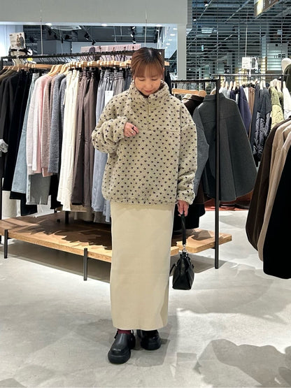 umm. By Discoat 毛毛 half-zip top - Image 63