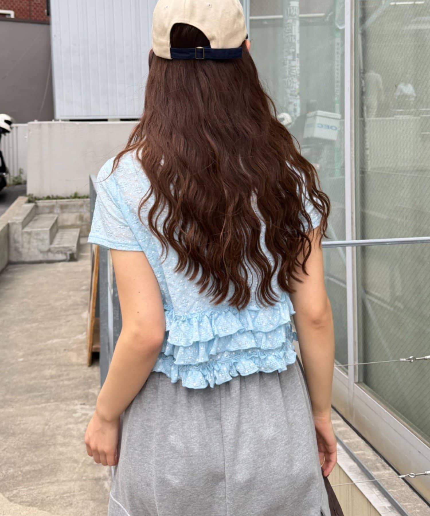 w closet 波點Lace荷葉邊短袖薄cardigan - Image 27