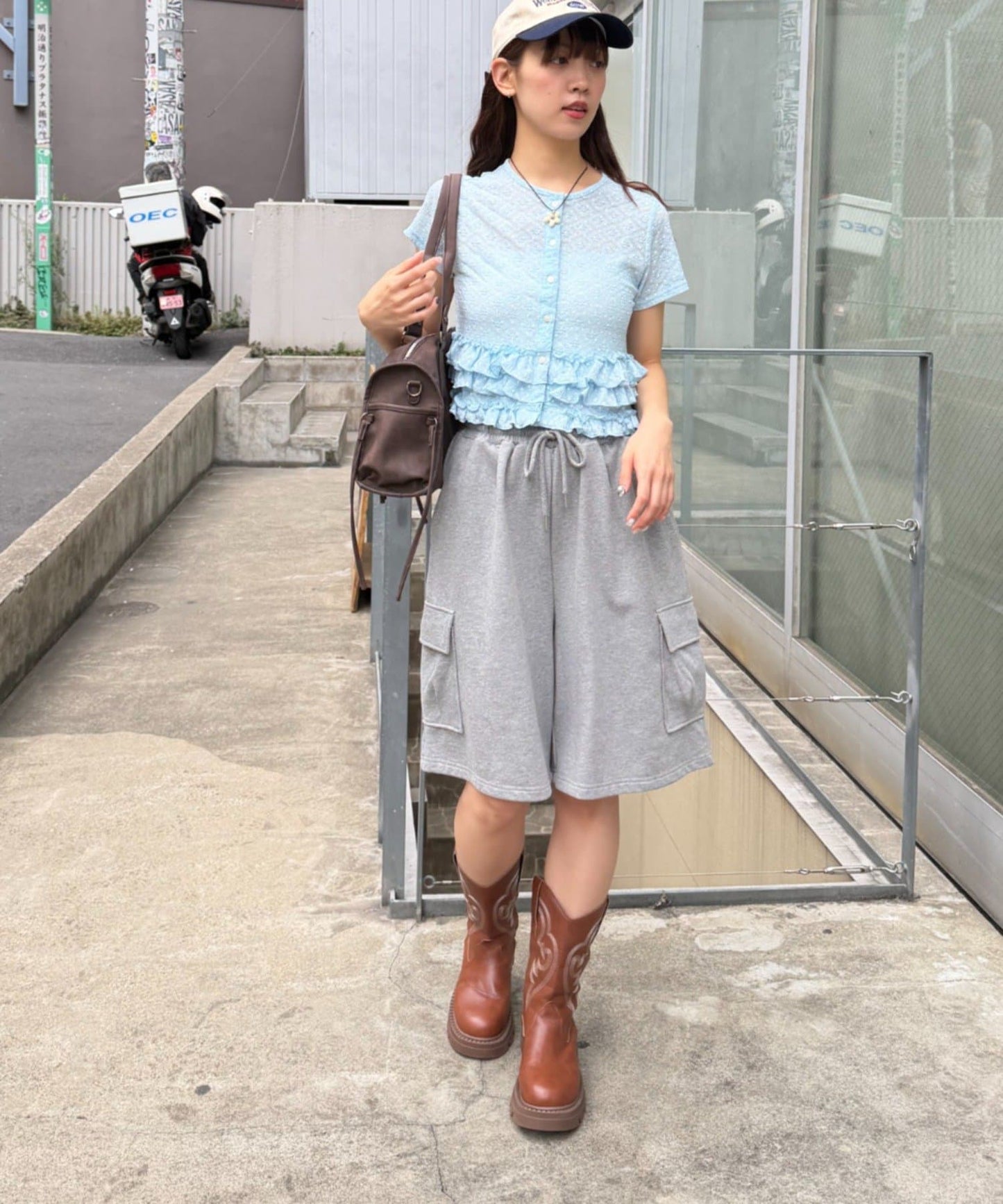 w closet 波點Lace荷葉邊短袖薄cardigan - Image 28