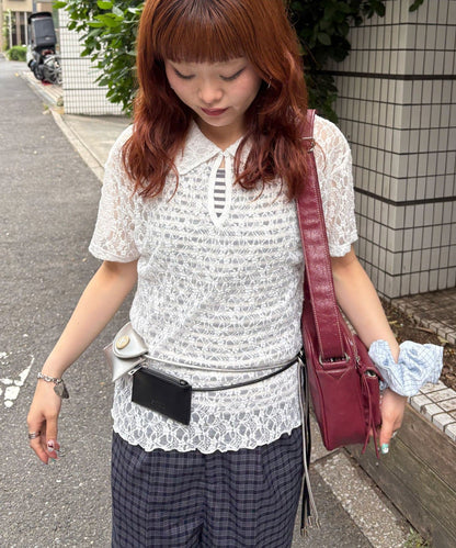 CIAOPANIC Lace Polo - Image 4