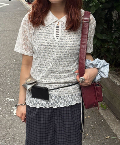 CIAOPANIC Lace Polo - Image 6