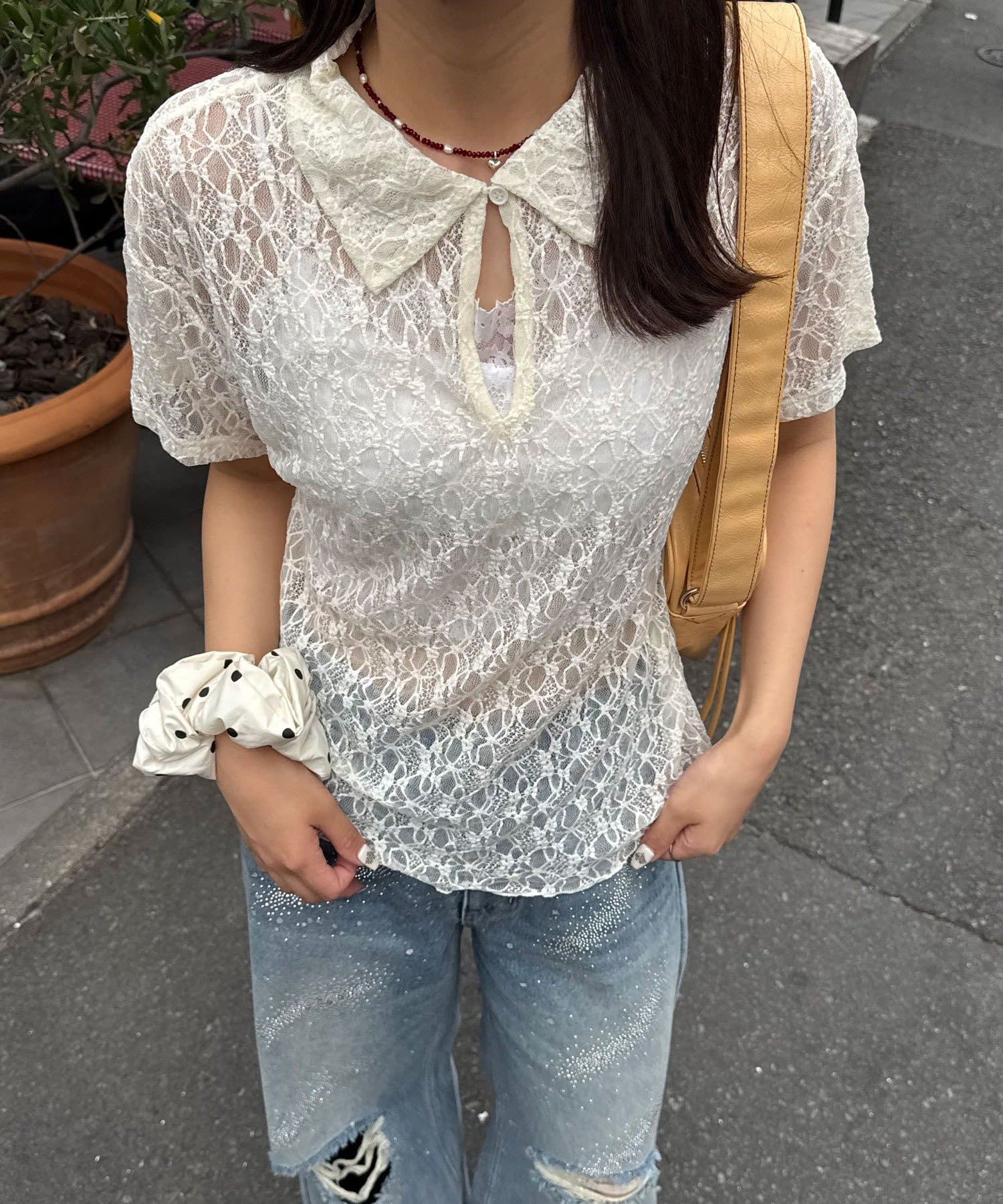 CIAOPANIC Lace Polo - Image 11