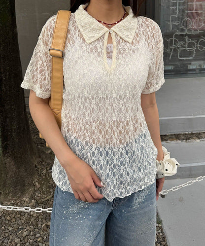 CIAOPANIC Lace Polo - Image 12