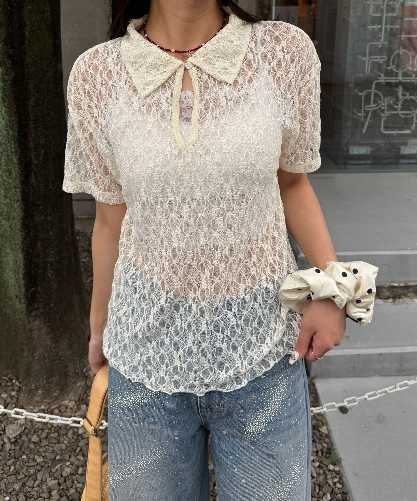 CIAOPANIC Lace Polo - Image 13