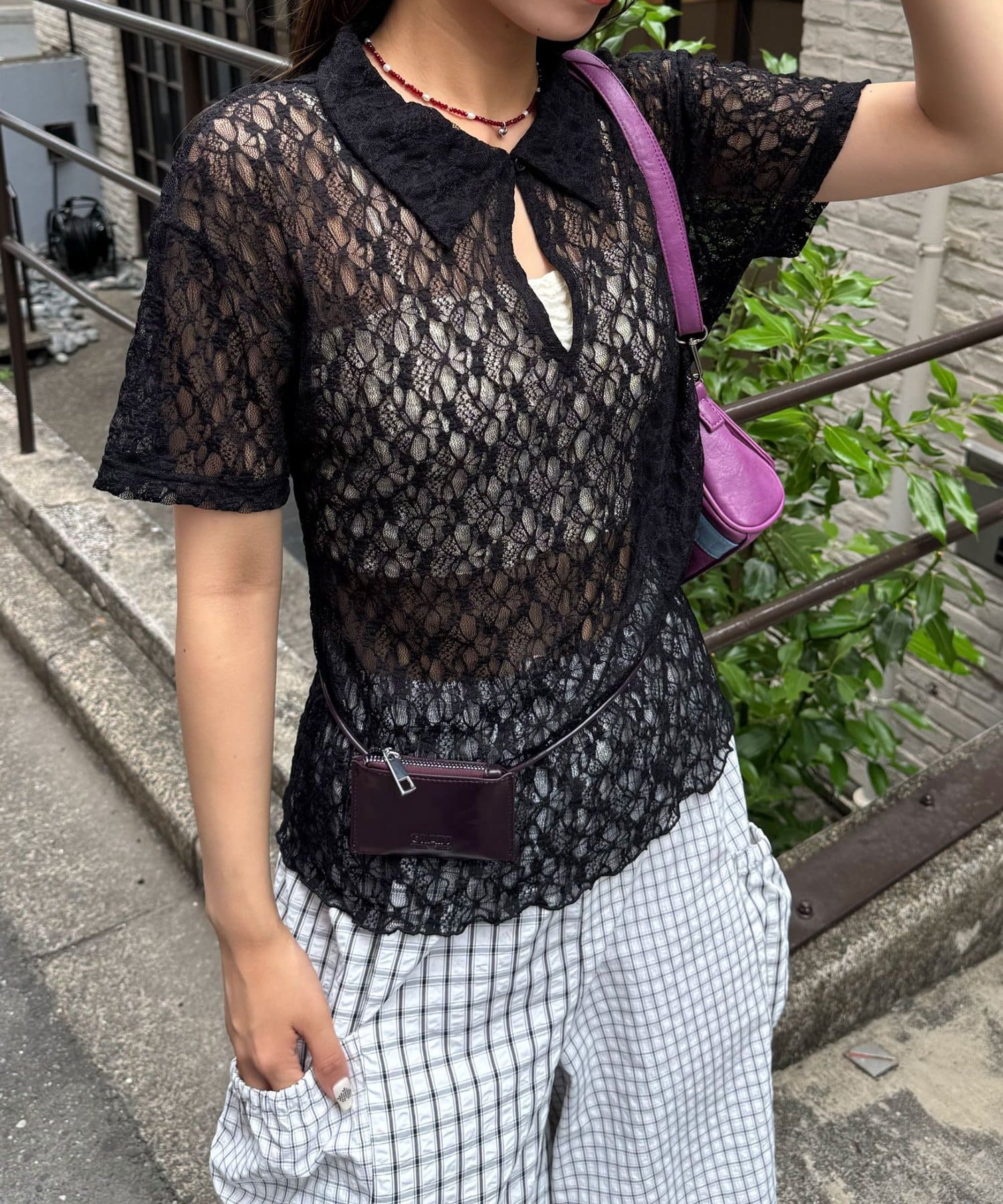 CIAOPANIC Lace Polo - Image 18