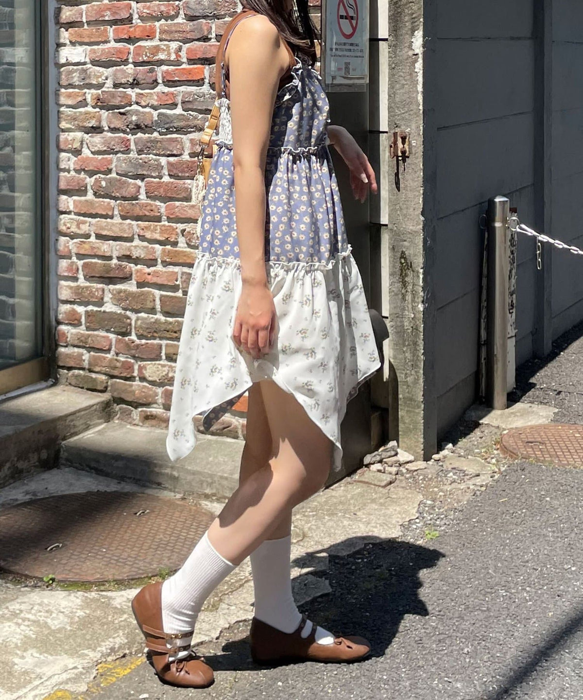 CIAOPANIC Flower patchwork camisole tunic dress - Image 10