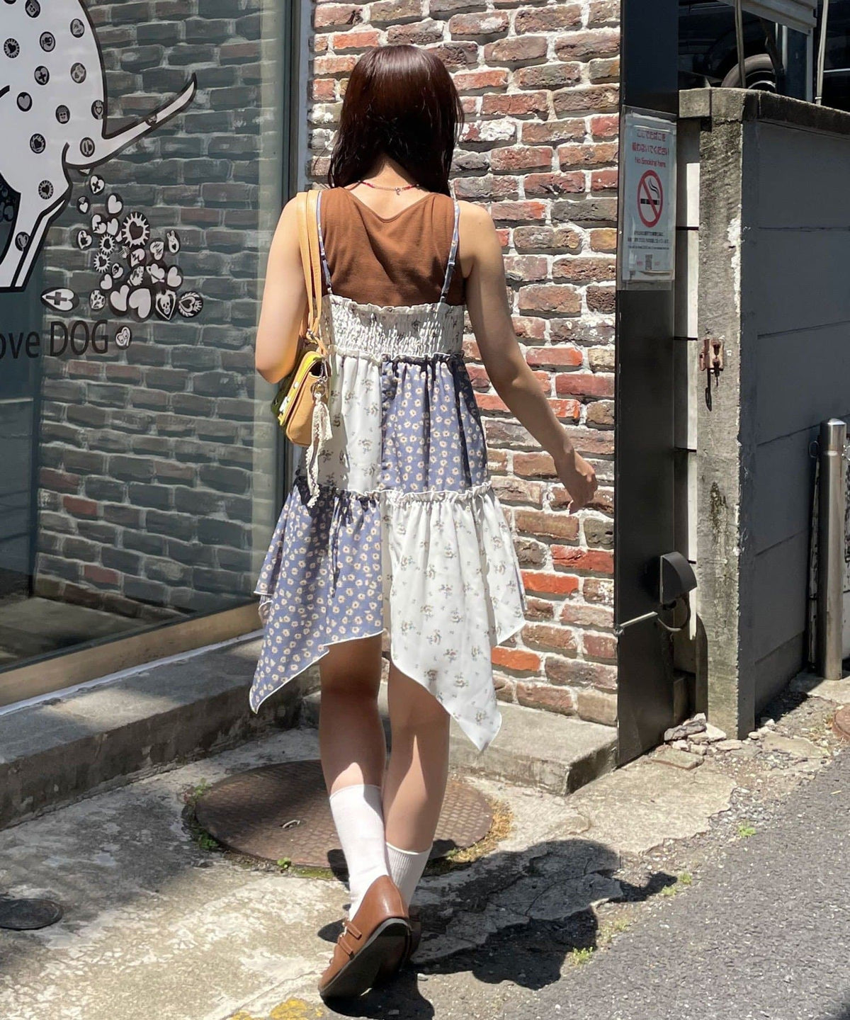 CIAOPANIC Flower patchwork camisole tunic dress - Image 11