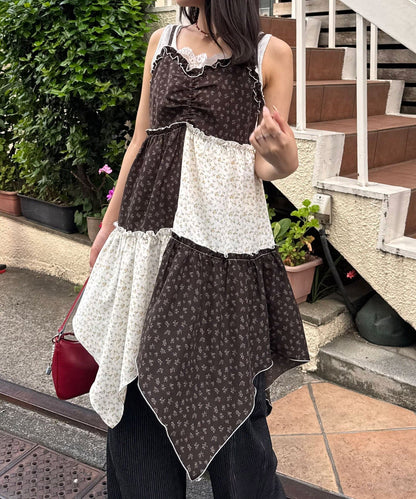 CIAOPANIC Flower patchwork camisole tunic dress - Image 20