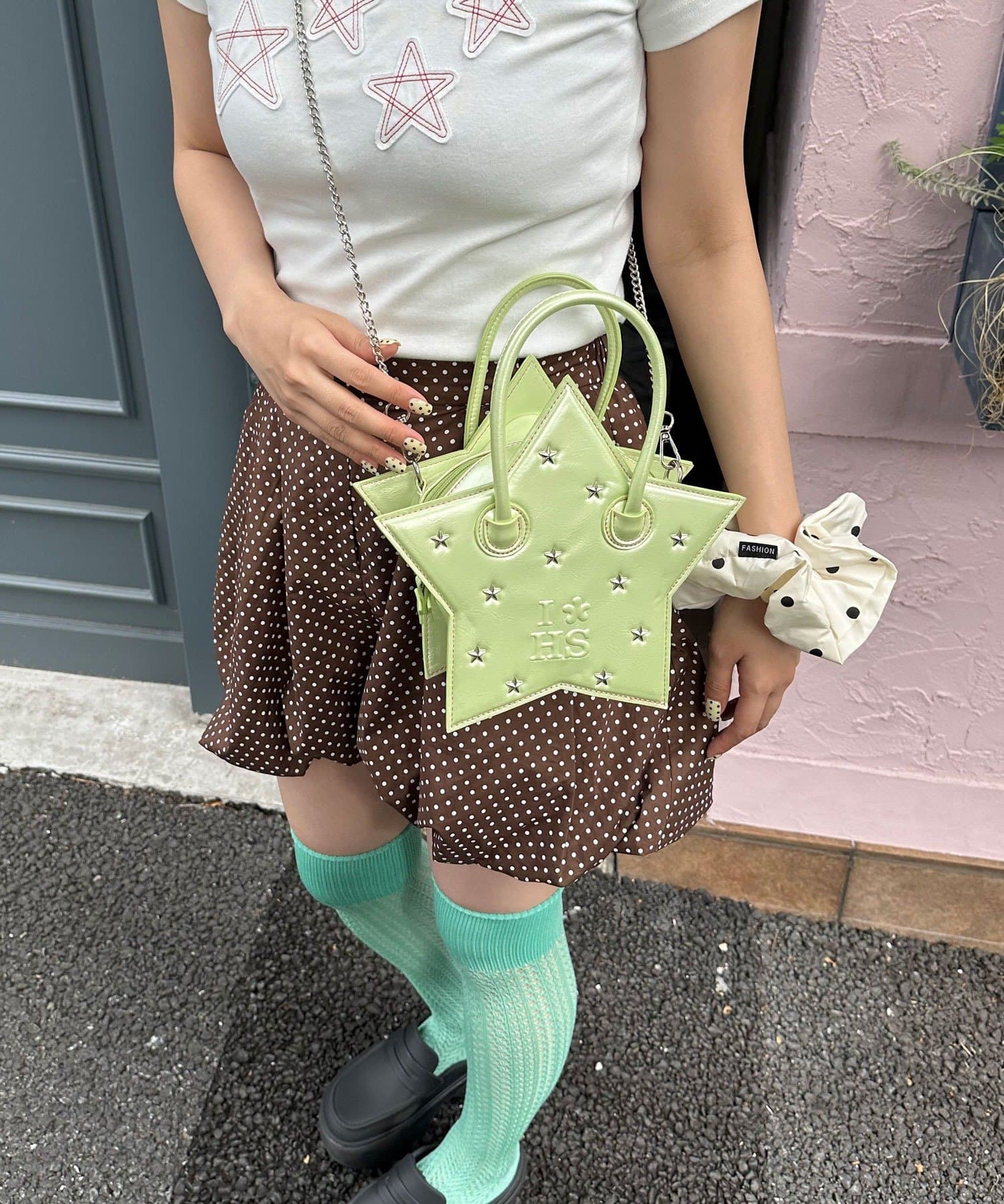 HELLO.SANFRANCISCO Star Studded Shoulder bag - Image 5