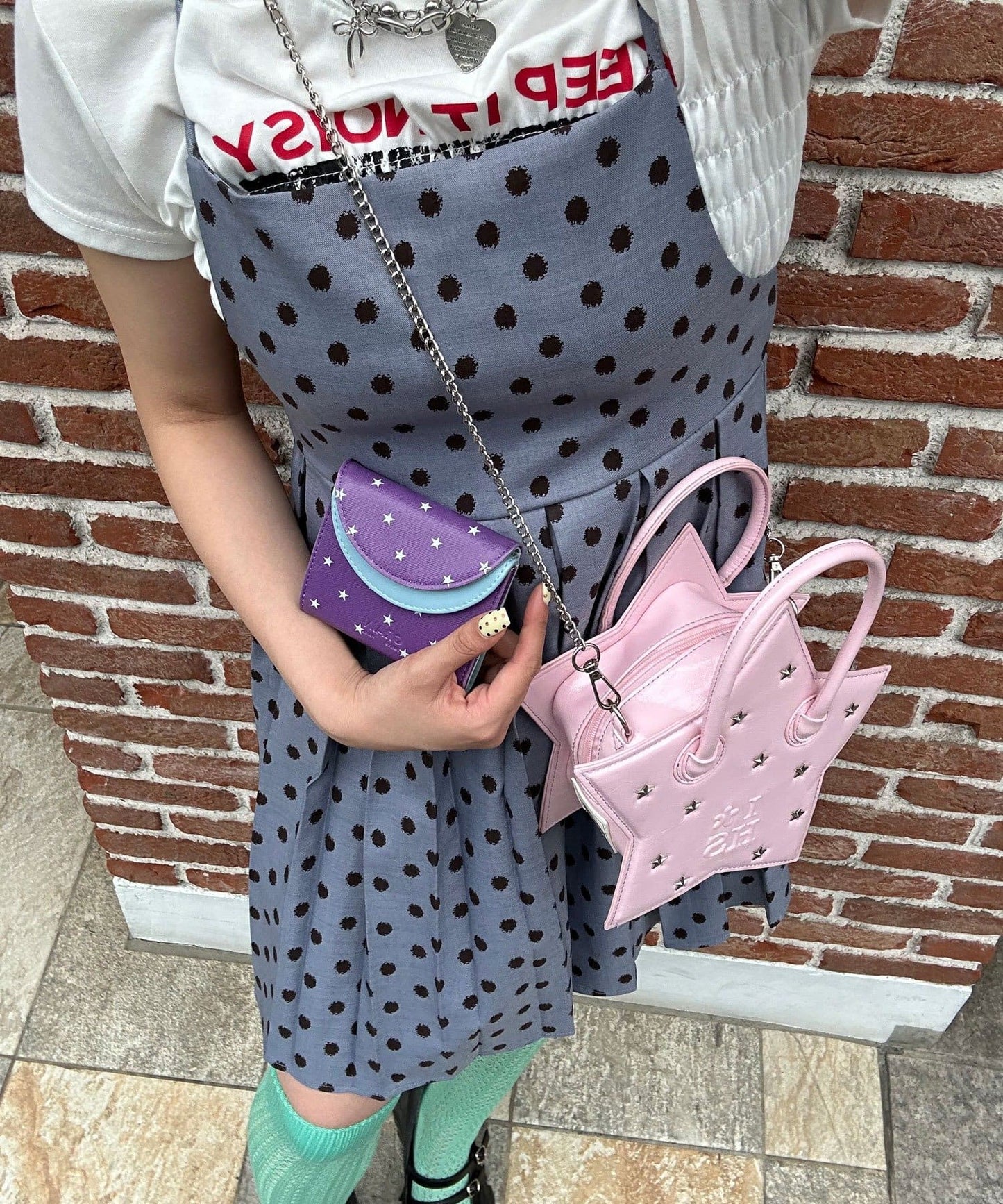 HELLO.SANFRANCISCO Star Studded Shoulder bag - Image 9