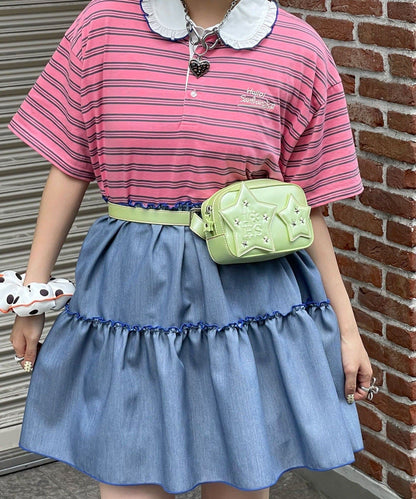 HELLO.SANFRANCISCO Star Studded Waist Pouch - Image 4