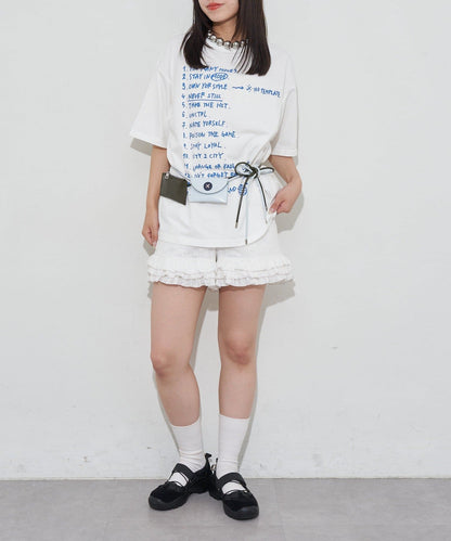 [CIAOPANIC] GRAIN 2P set - Big button waist belt pouch - Image 14