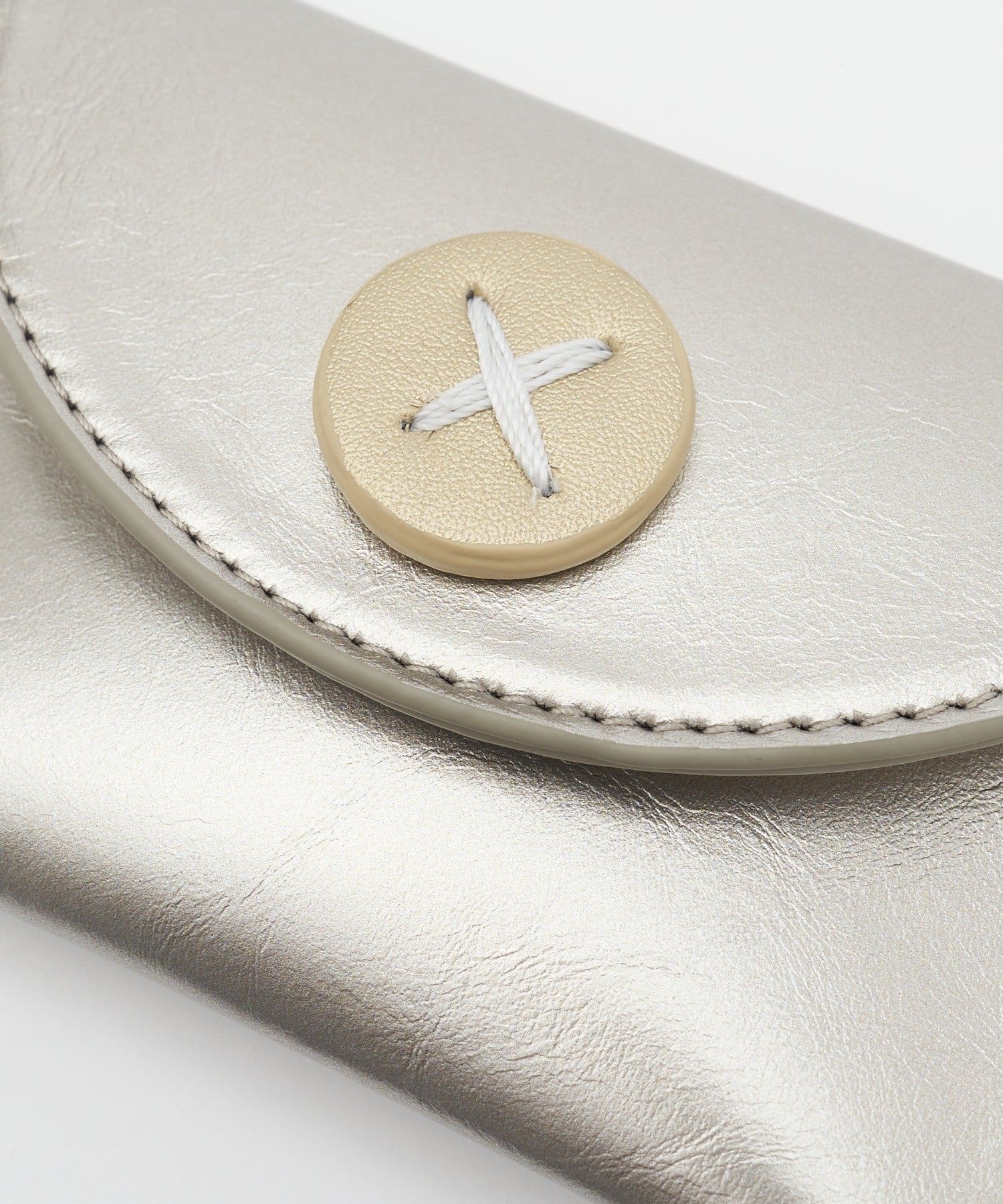 [CIAOPANIC] GRAIN 2P set - Big button waist belt pouch - Image 24