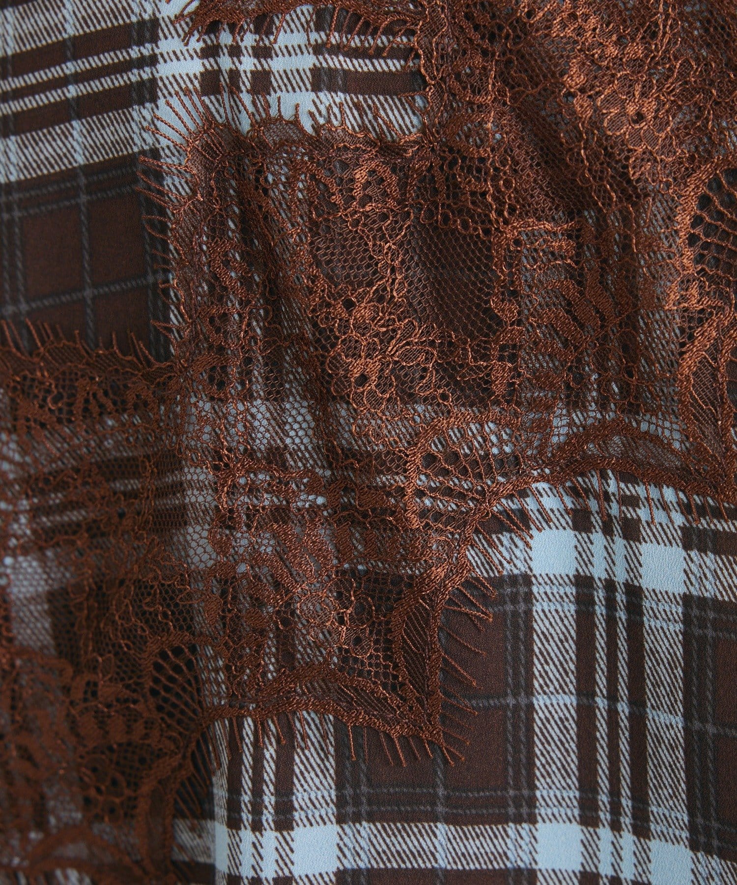 mystic 格紋Lace吊帶背心 - Image 42