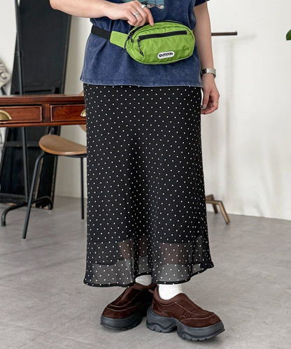 CPCM 格紋/ 波點 sheer skirt - Image 30