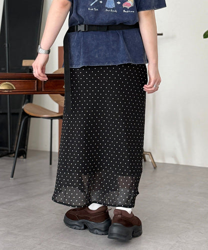 CPCM 格紋/ 波點 sheer skirt - Image 32