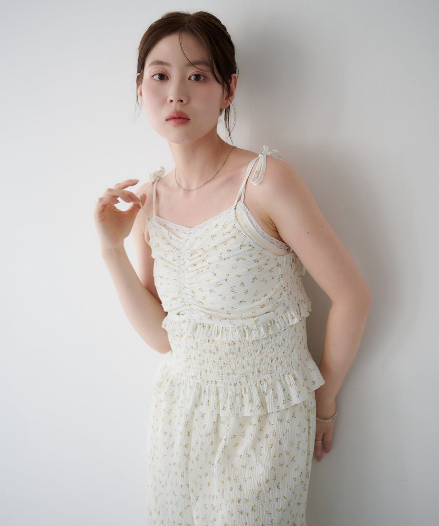 Kastane 褶皺碎花連身褲 - Image 18