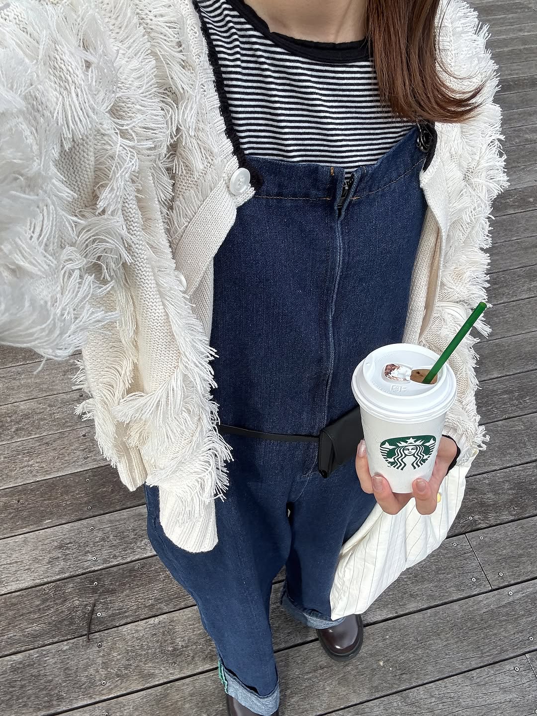 forksy. Fringe Knit Cardigan