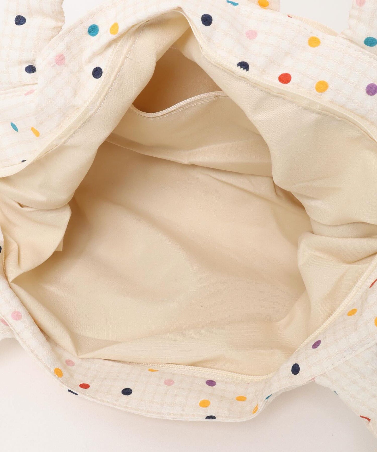 彩色波點ribbon Bag