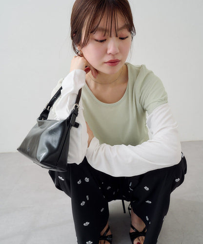 [2件SET] Kastane Sheer Layered Tee - Image 19