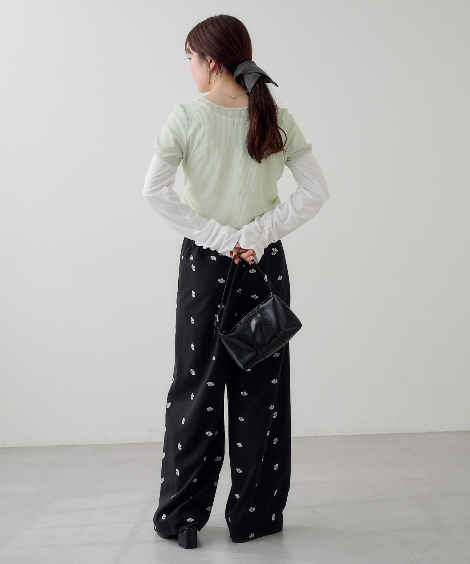 [2件SET] Kastane Sheer Layered Tee - Image 29