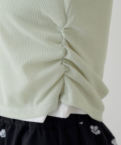 [2件SET] Kastane Sheer Layered Tee - Image 38