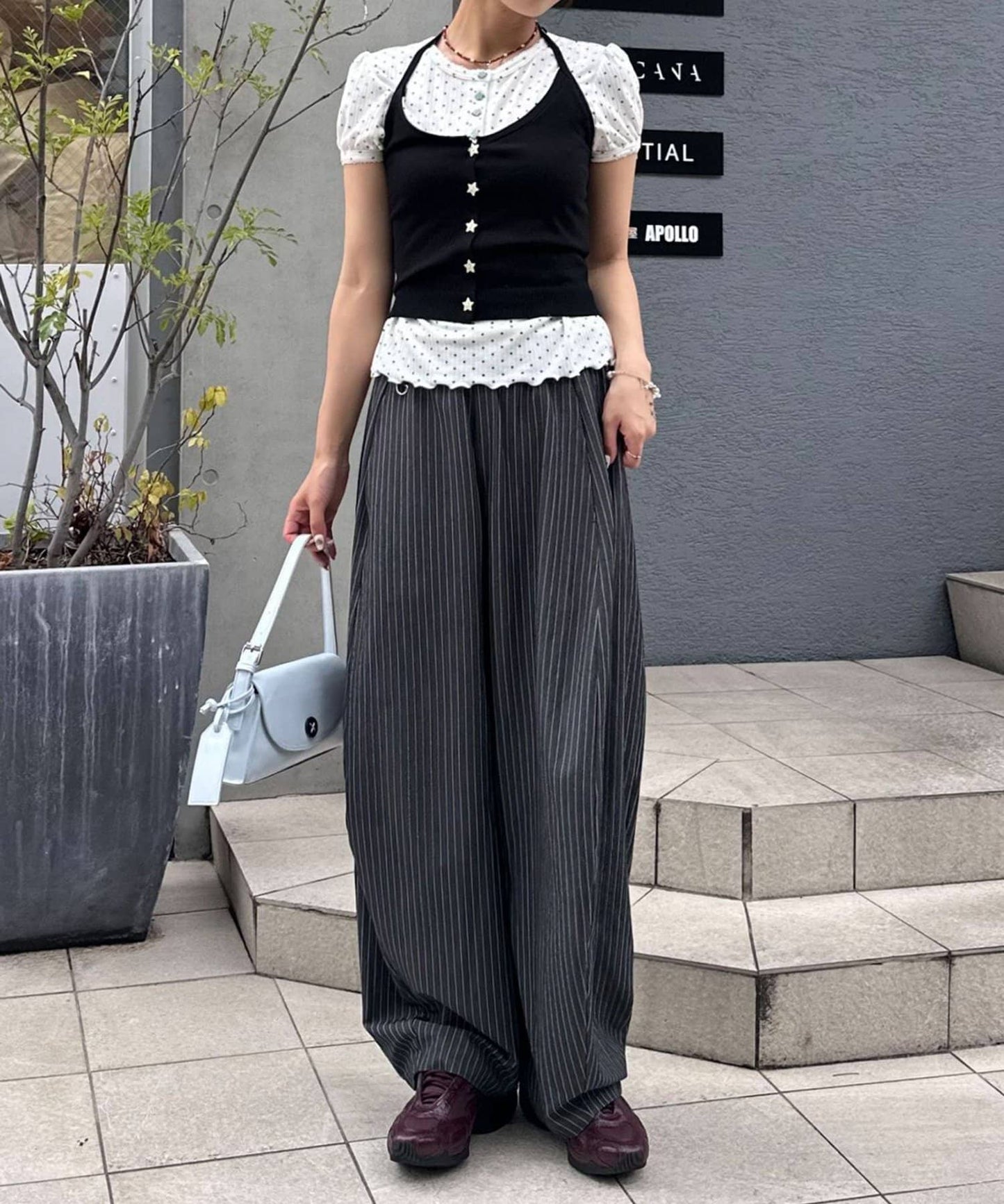 CIAOPANIC 星形鈕露背吊帶 - Image 24